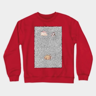 Turkey Giblets Maze! Crewneck Sweatshirt